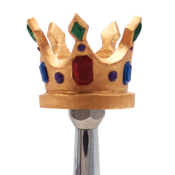 Royal Crown Custom Shift Knob - Part Number: ASCSN00013
