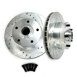 1958-1970 Chevy Full Size 11 Brake Rotors 5x4.75 - Part Number: HEXBR21