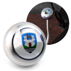 Wolfsburg Gear Shift Knob M10 VW Bus Beetle Ghia Thing Split Oval Kafer - Part Number: LABSN6H