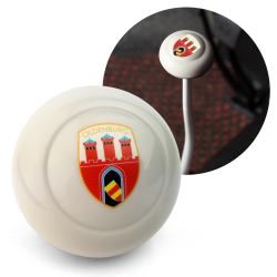Ivory Oldenburg Gear Shift Knob M10 VW Bus Beetle Ghia Thing Split  - Part Number: LABSN5N