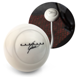 Ivory Karmann Ghia Gear Shift Knob M10 VW Bus Beetle Ghia Thing Split  - Part Number: LABSN5P