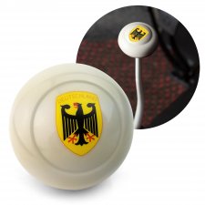 Deutschland Gear Shift Knob M12 M10 M7 VW Bus Beetle Ghia Thing Split Oval - Part Number: 10027726
