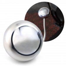 Aluminum Gear Shift Knob M12 & M7 VW Bus Beetle Ghia Thing Split Oval Kafer - Part Number: LABSN1A
