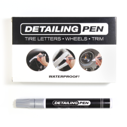 Silver Long Lasting Interior Tire Paint Pen Permanent Water Proof Marker- Each - Part Number: VPAPENSV