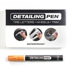 Orange Long Lasting Interior Tire Paint Pen Permanent Water Proof Marker- Each - Part Number: VPAPENOR