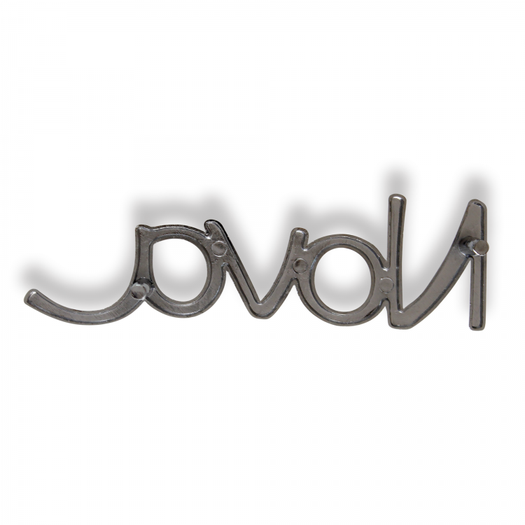 thumbnail image 2 of Pair (2) Chrome Front Fender Emblems For Chevy Nova 1969-1972 – OEM Style 3953676 2 of 4