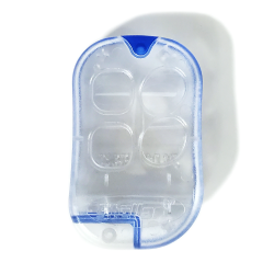 4 Button Tr4 Clear Remote Faceplate - Part Number: 4BRCCL