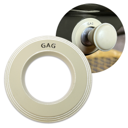 Magnetic Choke Switch (GAG) Trim Ring Cover (Ivory) For VW Beetle - Part Number: LABTRC11IV