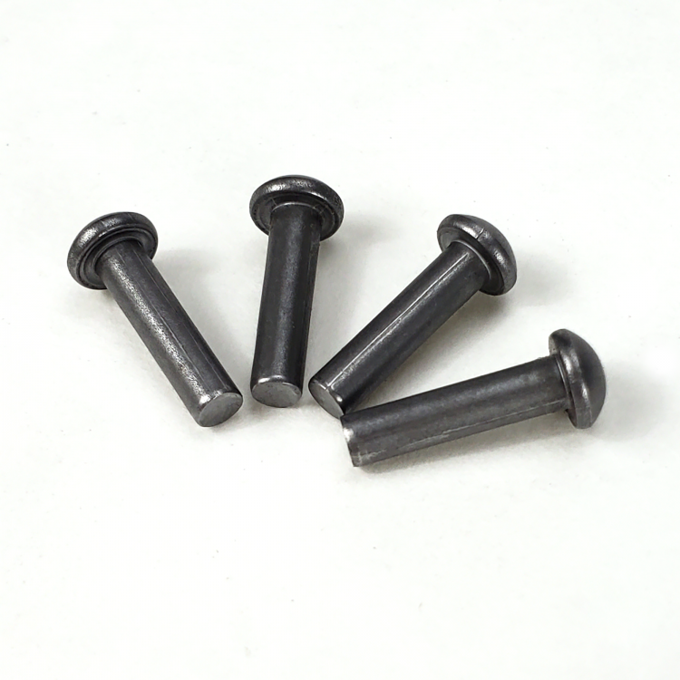 Engine Tag Rivets NOS Metal Vin Tag Rivets for Name Plates - Set of 4