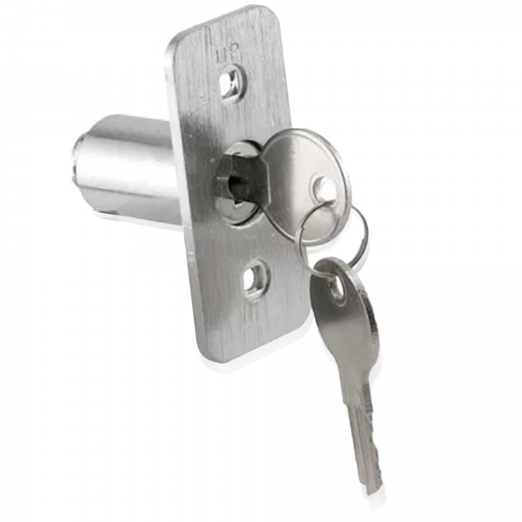 2 Keys Lock Latch Emergency Release Kit Shaved Door Garage Disconnect ...