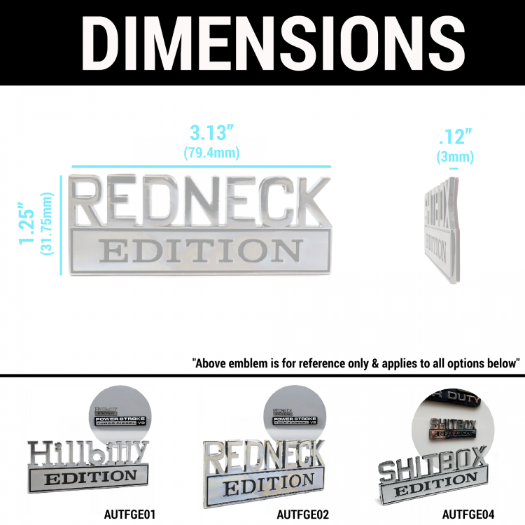 Car Emblems F*ck It Edition Car Emblem - Sticker In Black & Purple 3D Metal Fender Badge - Foto 11