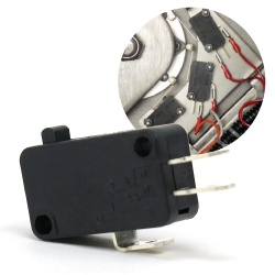 Momentary Push Button Micro Limit Switch SPDT 1NO 1NC 12V 6A Open Close Sensor - Part Number: AUTMICRO1