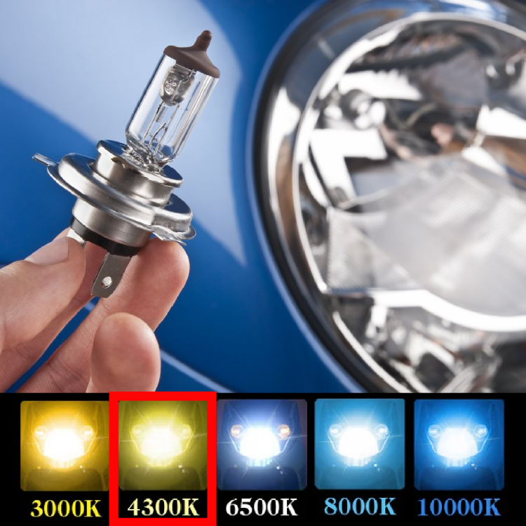 2 x lampade h4 bi-LED Headlight 50 / 55W - 6500K