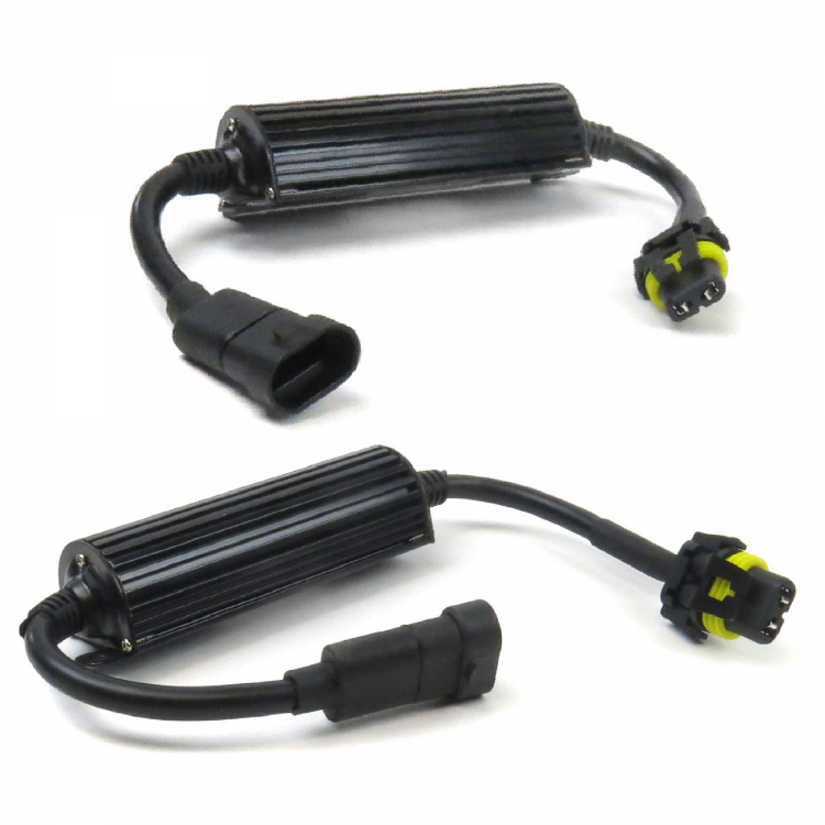 2 PCS 35W Car Auto Canbus Warning Error-free HID Decoder Adapter, DC 12V