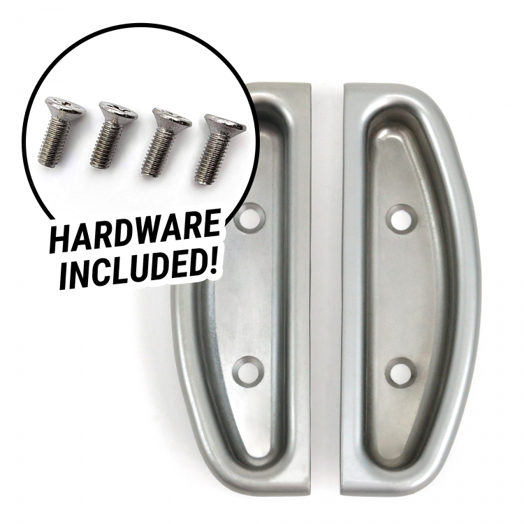 thumbnail image 2 of Billet Door Lock Knobs Pulls – Set Of 2, Volkswagen Beetle & Super Beetle 1967-1979 2 of 4