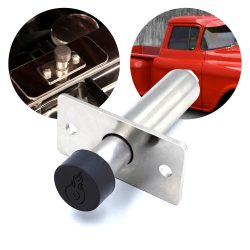 Heavy Duty Adjustable Door Popper for Car Shaved Handle Solenoid Kit Trunk Hood - Part Number: AUTDP2500