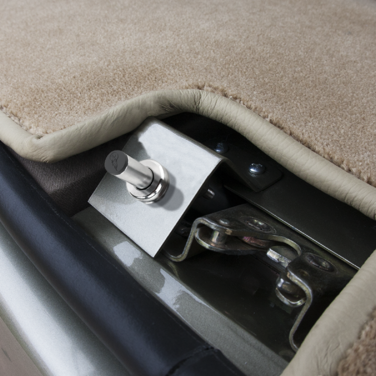 Heavy Duty Spring Loaded Billet Aluminum Adjustable Door Popper for