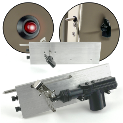 12V Power Suicide Door Safety Pin Dead Lock System Set Kit w/ Indicator Light
 - Part Number: AUTDL2550