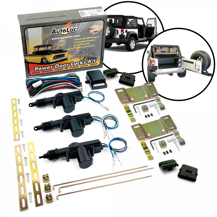 Remote Start for Jeep Wrangler Without Power Door Locks  