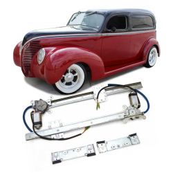 Autoloc 2 Door 12V Electric Power Window Conversion Kit for 1939 Ford Delivery - Part Number: AUTA33C3E
