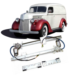 Autoloc 2 Door 12V Electric Power Window Conversion Kit for 1941 Ford Delivery - Part Number: AUTA33C48
