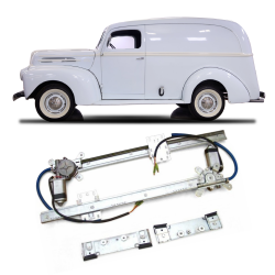 Autoloc 12V Electric Power Window Conversion Kit for 1947 Ford Delivery - Part Number: AUTA33C5A