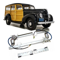 Power Window Conversion Kit for 1939 Ford Station Wagon Standard Deluxe Woody
 - Part Number: AUTA33BD3