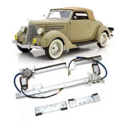 Autoloc 2 Door Power Window Conversion Kit for 1936 Ford Model 48 Convertible - Part Number: AUTA33C29