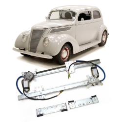 2 Door Power Window Conversion Kit for 1937 Ford Delivery Slantback Humpback - Part Number: AUTA33C32