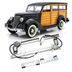 12V Power Window Kit for 1936 Ford Model 48 Station Wagon Standard Deluxe Woody
 - Part Number: AUTA33BA1