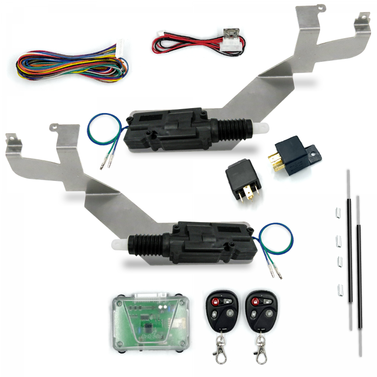 Bolt-On Shave Door Kit for Most 1978 - 2000 GM Cars & Trucks w/ 8 