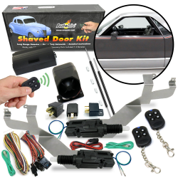 Bolt-On Shave Door Kit for 1978 - 2000 GM Cars & Trucks 2 Door w/ Alarm Remotes - Part Number: AUTSVBAA