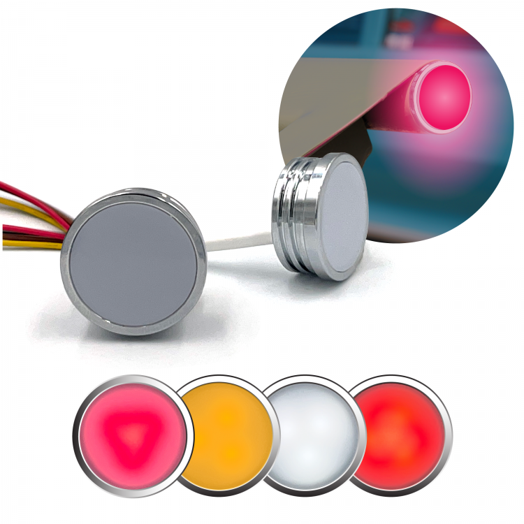 GhostLight - Red w/ White LED 15.25