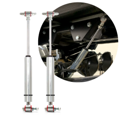 Performance Racing Gas Shock 375mm Length w/Crossbar to Cantilever Pin Sold Pair - Part Number: HEXSHX40375CF