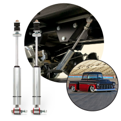 Performance Racing Nitro Gas Rear Shocks 1950-1955 Chevrolet Pickup Truck Chevy - Part Number: HEX9BDFE9