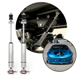 Performance Racing Nitrogen Gas Rear Shocks 1982-2000 Pontiac Firebird Trans Am - Part Number: HEX9BDFEE