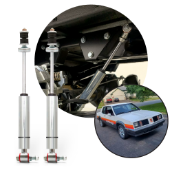 Performance Racing Nitro Gas Rear Shocks 1973-1979 Oldsmobile Omega -Pair - GM - Part Number: HEX9BE003