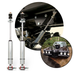 Performance Racing Nitro Gas Rear Shocks 1969-1987 Pontiac Grand Prix -Pair - GM - Part Number: HEX9BE005