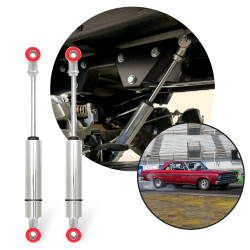Performance Racing Nitrogen Gas Charged Rear Shocks 1965-1970 Plymouth Fury Pair - Part Number: HEX9BE031