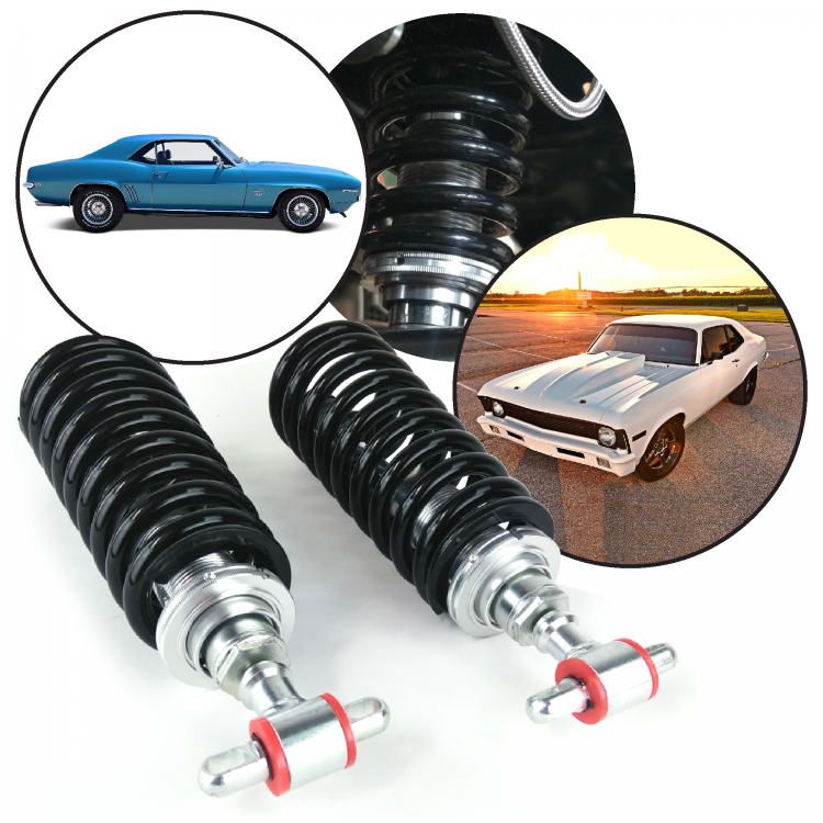 Chevy 67-69 Camaro, 68-74 Nova Front Coil-Over Shock Conversion