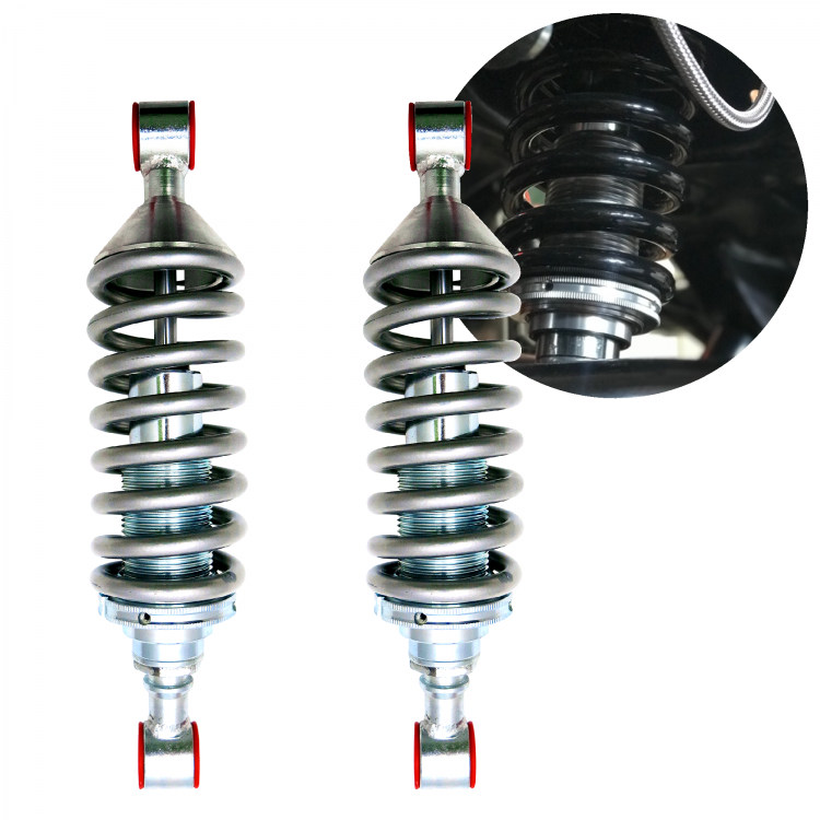 Performance Rear Coilover Shock Set w/ 350 Lb Springs- Loop to