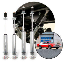 1972-1976 Ford Mercury Torino - Montego Front and Rear Performance Shocks (Four) - Part Number: HEX9BE041