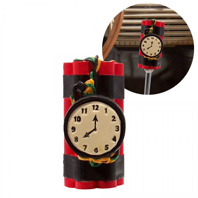 Boom Boom Black Fuse Bomb Custom Shift Knob