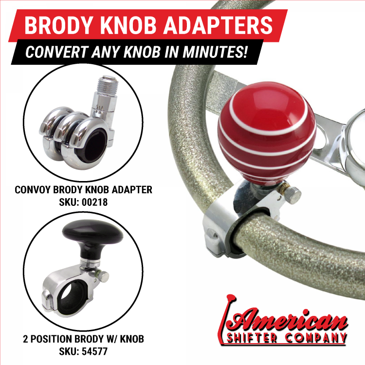 Red Super Stripe Custom Shift Knob Classics Rat Rod Hot Rod