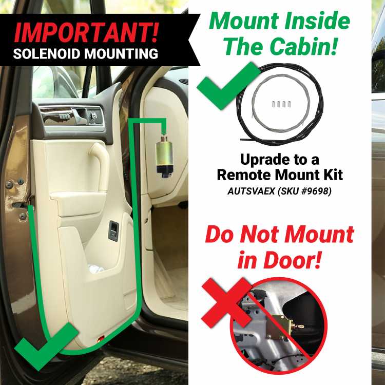 Shaved Door Kits