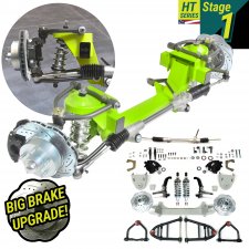 1941 - 1948 Ford CoilOver Mustang II IFS Kit - Stage 1S - Part Number: HEXIFSMFMFYA02MLSB