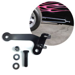 Helix Hair Pin RHD Panhard Lower Bracket - Weld-On Traditional Hot Rod Front End - Part Number: HEXBRK033