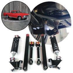 250-300lb Rear Adjustable 4 Bar & Coilover Conversion GM - 1964 - 1966 A Body  - Part Number: HEX4RCCGM30003