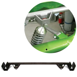 Upper Coilover Mount for 1966 - 1967 Ford Fairlane and Mercury Comet Bracket - Part Number: HEXBRK036