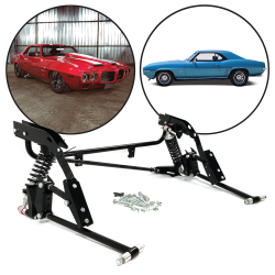 1967-1969 Camaro of Firebird Specific Adjustable Rear 4-Link Kit with Coilovers - Part Number: HEXTTK22CAMARO